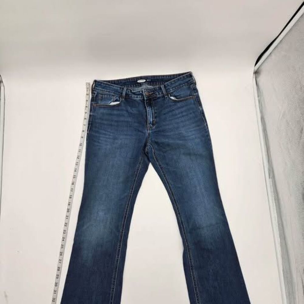 Old Navy Boot-Cut Dark Wash Jeans size 12 petite